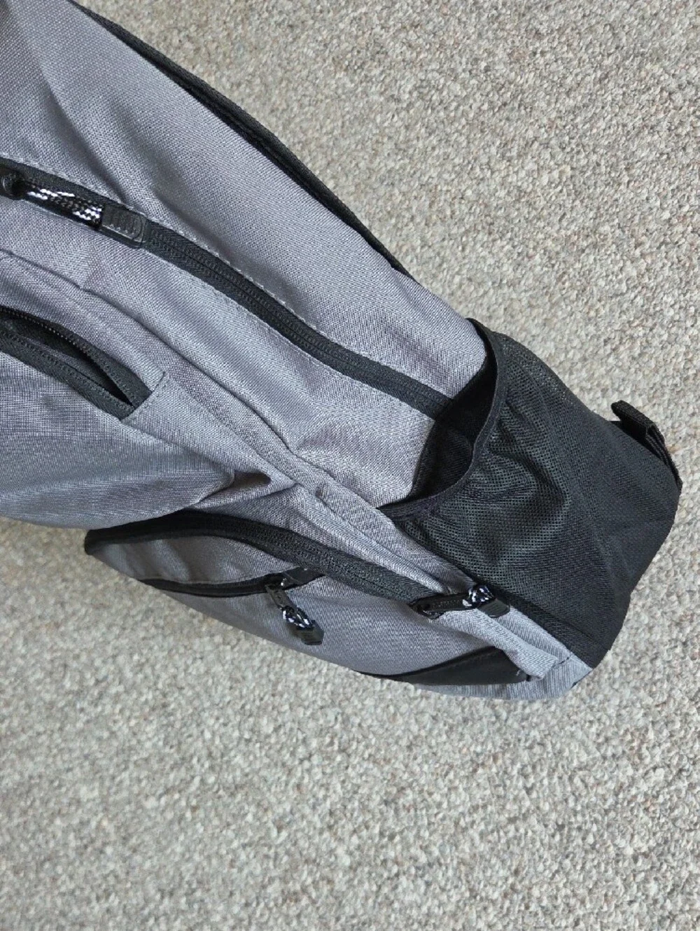 NWOT Eastsport Gray Backpack with Multiple Pockets